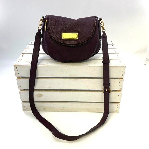 MARC JACOBS PURPLE, GOLD LEATHER SMALL CROSSBODY BAG (ASIS) - Picture 2 of 15